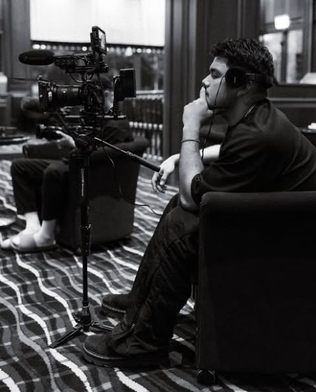 Corona video production on set with Christian Galvan of CG Production